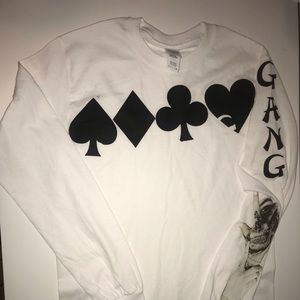 Long sleeve card shirt